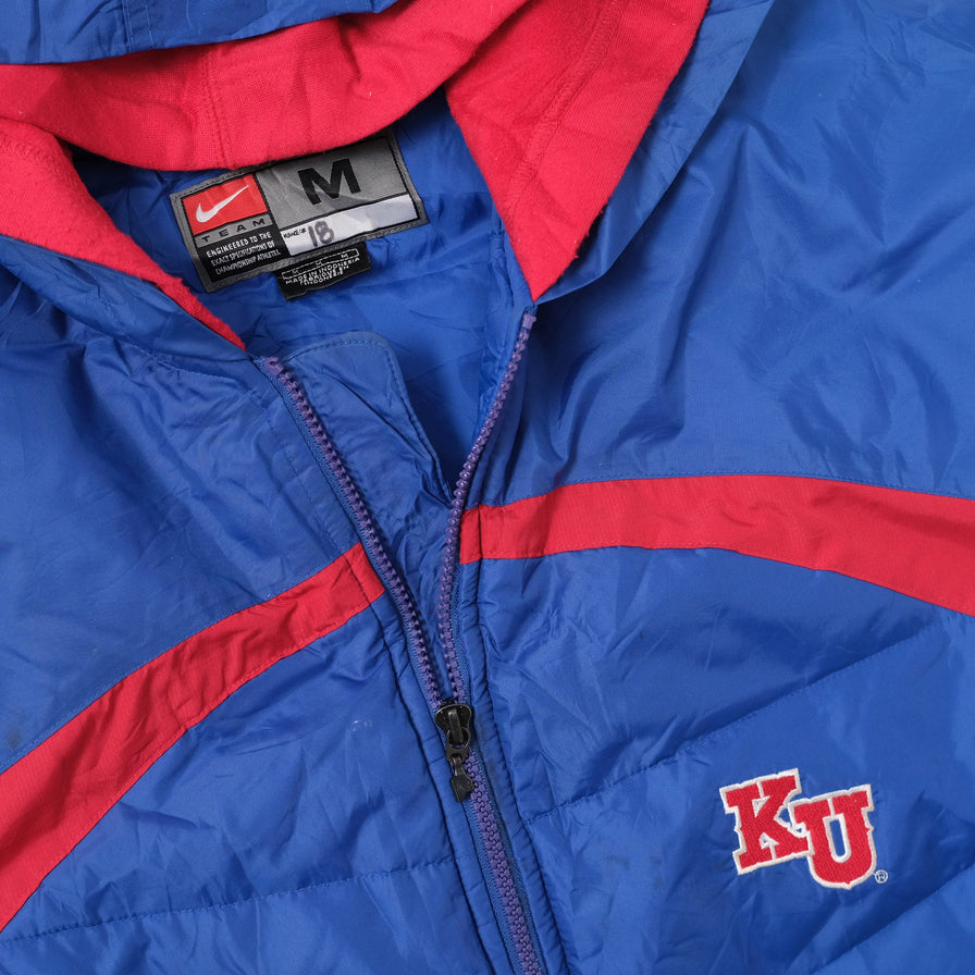 Vintage Nike Kansas University Padded Jacket Medium