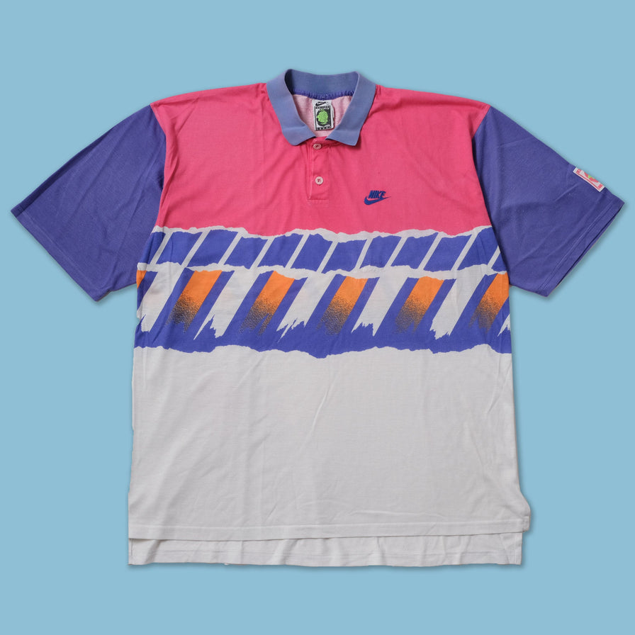 Vintage Nike Challenge Court Polo XLarge