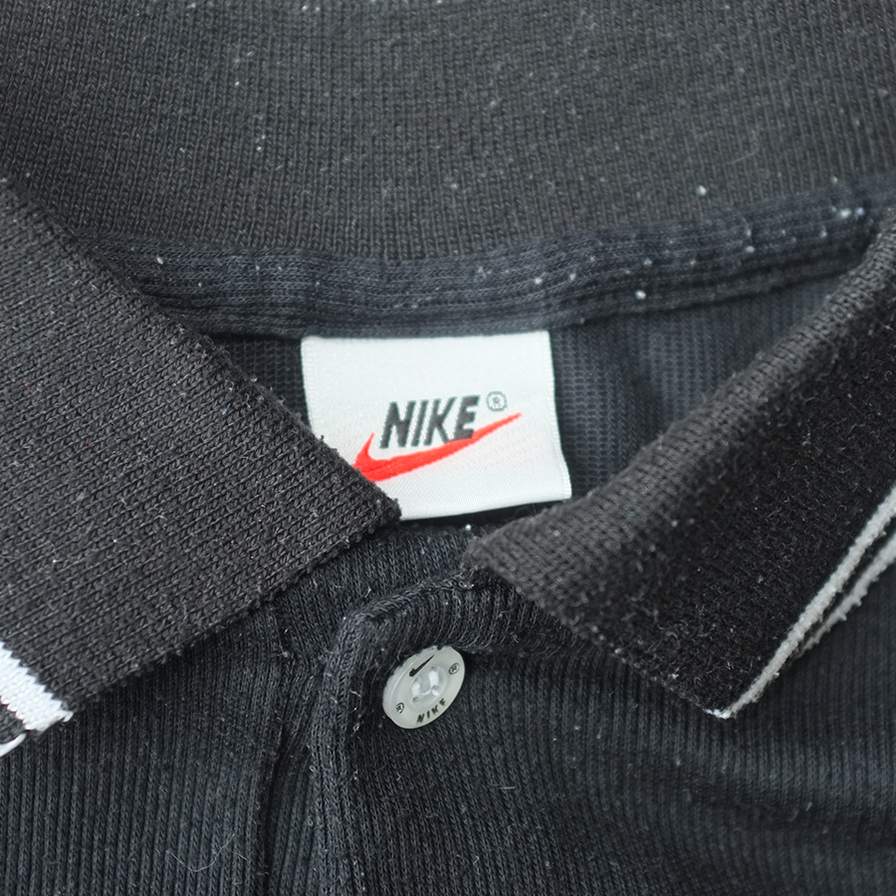 Vintage Nike Logo Polo Shirt Large / XLarge - Double Double Vintage