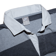 Nike Longsleeve Polo Shirt XLarge - Double Double Vintage