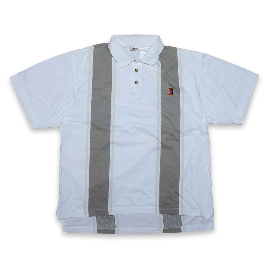 Vintage Nike Tennis Polo Shirt Medium - Double Double Vintage