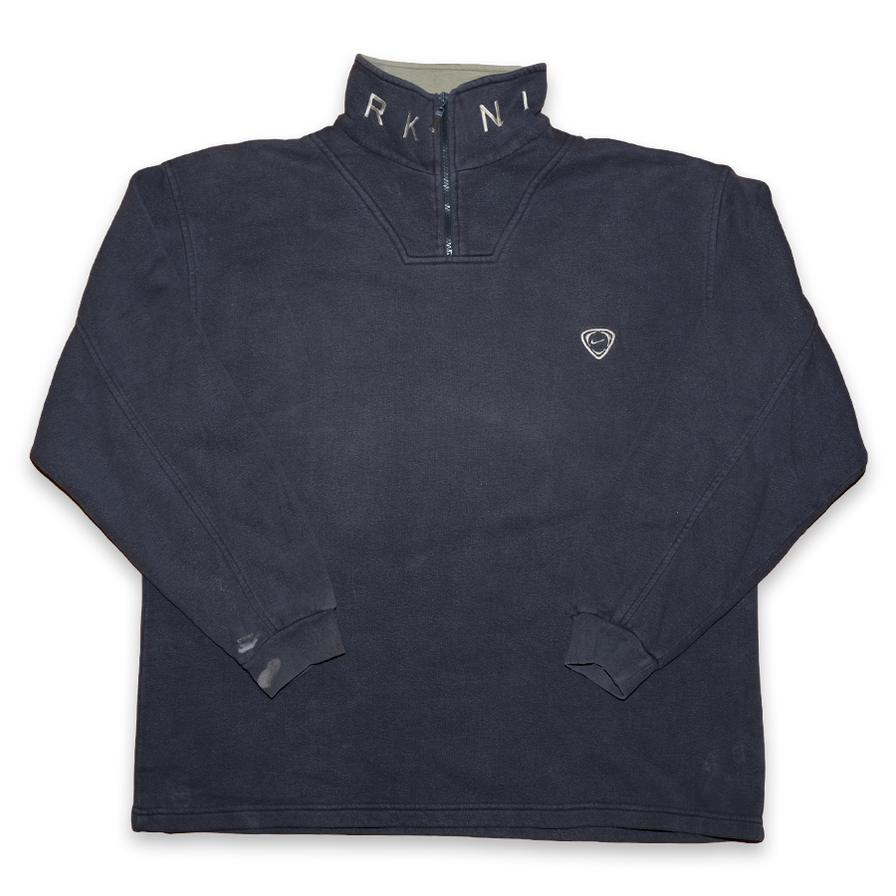 Vintage Nike Park Q-Zip Sweatshirt XLarge - Double Double Vintage
