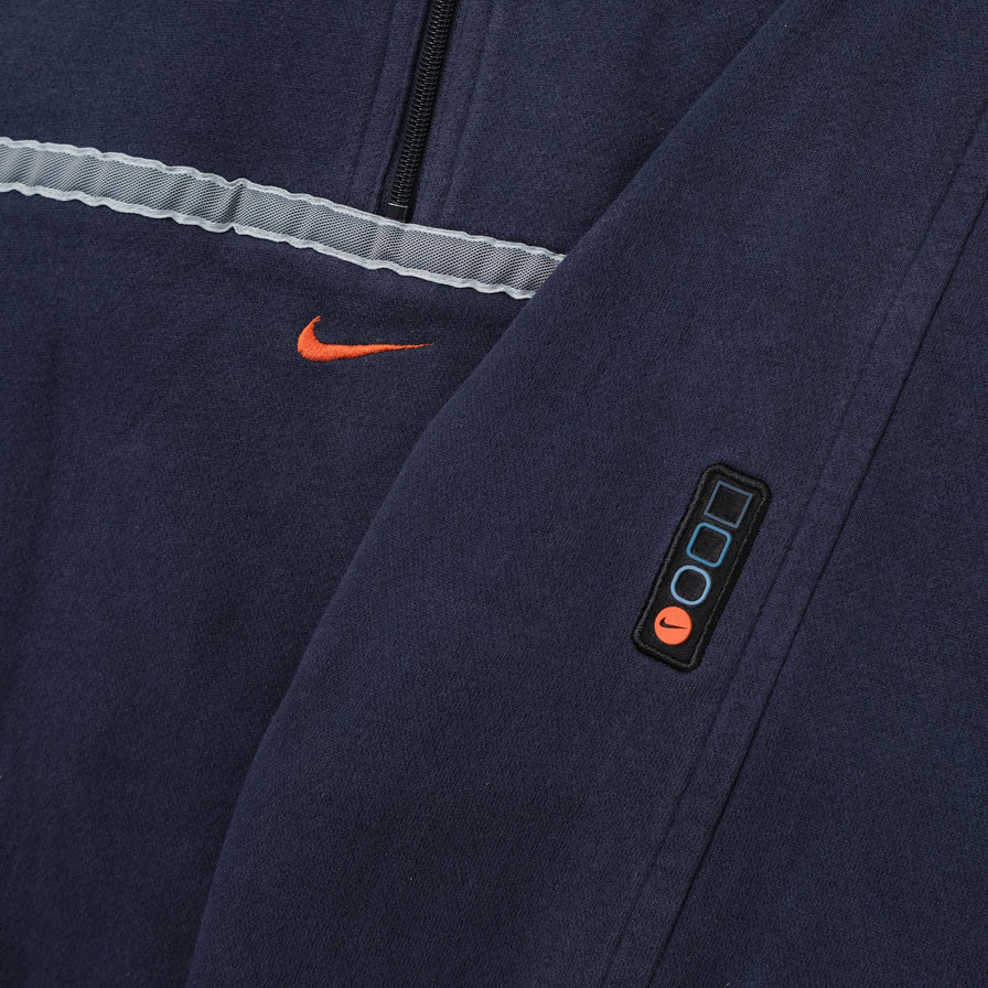Vintage Nike Q-Zip Sweater XLarge