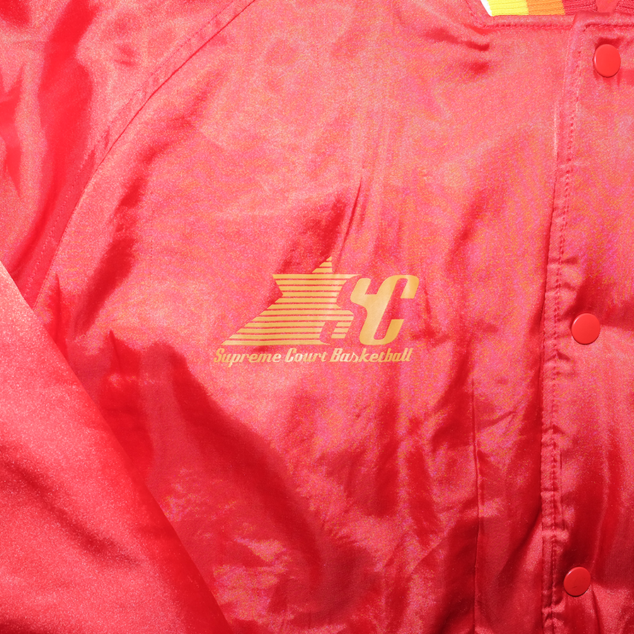 Rare Nike Supreme Court Satin Bomber Jacket XLarge / XXL - Double Double Vintage