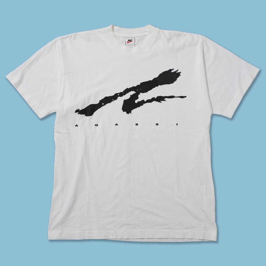 Vintage Nike Agassi T-Shirt Medium / Large