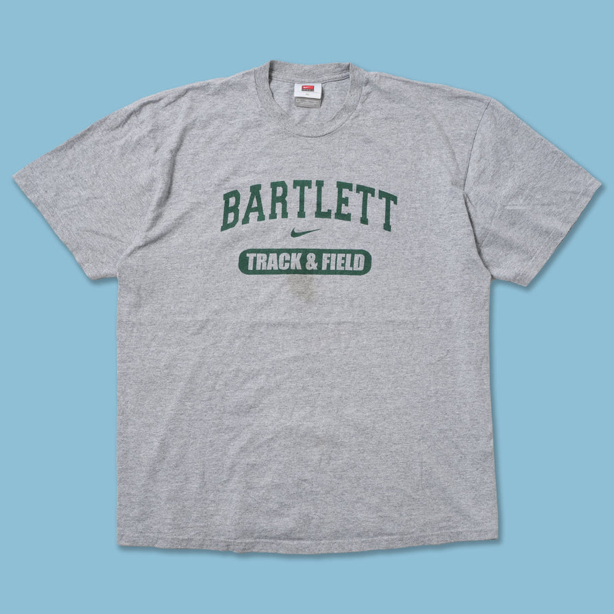 Vintage Nike Bartlett Track and Field T-Shirt XLarge