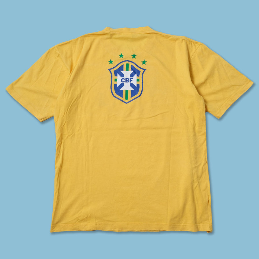 Vintage Nike Brasil T-Shirt Large / XLarge