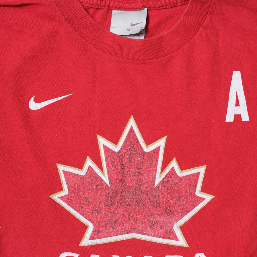 Vintage Nike Canada Hockey Crosby T-Shirt Medium