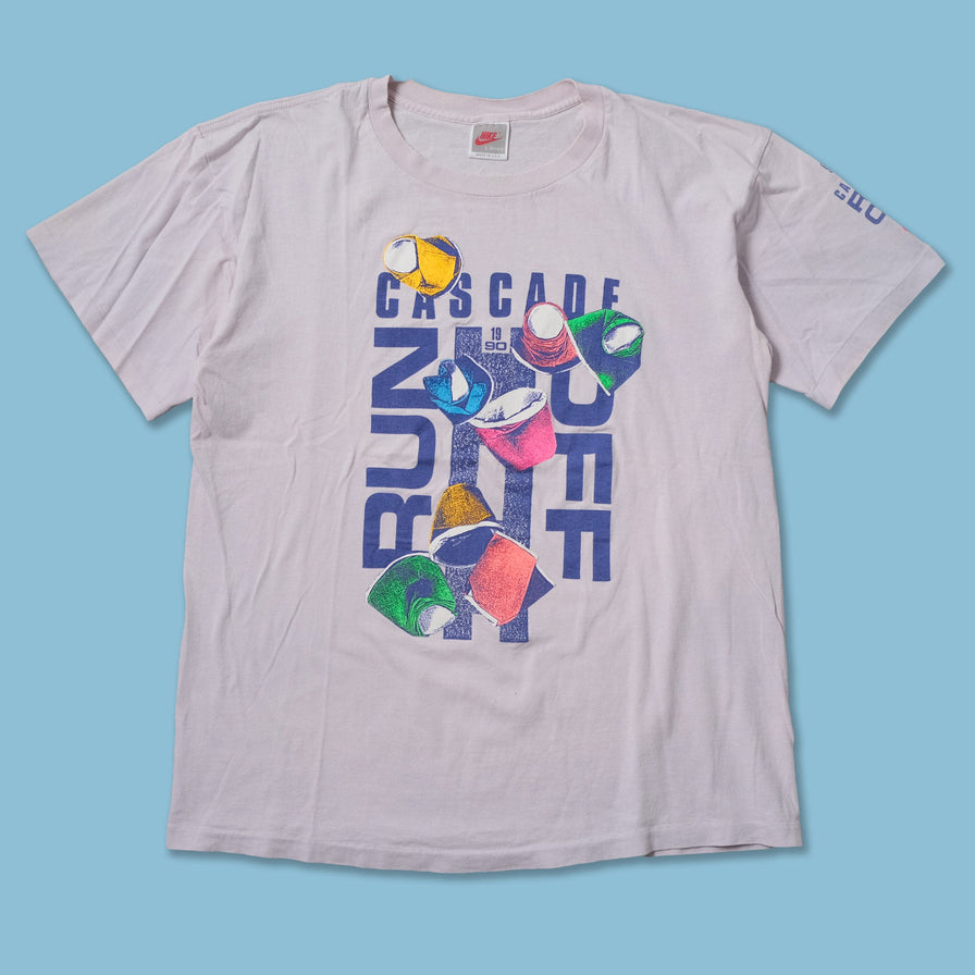 Vintage 1990 Cascade Run T-Shirt Large