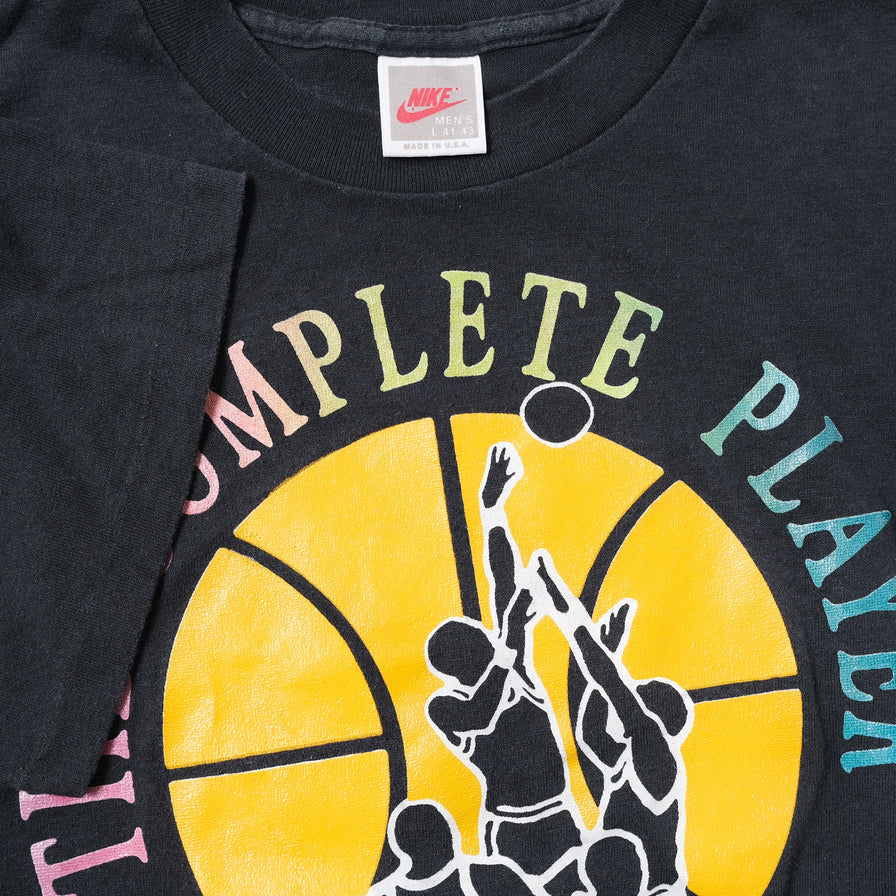 Vintage 1991 Nike Jack Haley's NBA Camp T-Shirt Medium