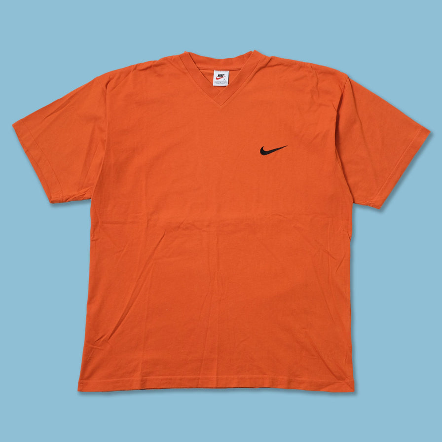 Vintage Nike V-Neck T-Shirt Large / XLarge