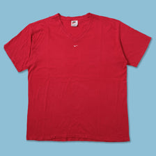 Vintage Nike V-Neck T-Shirt XLarge
