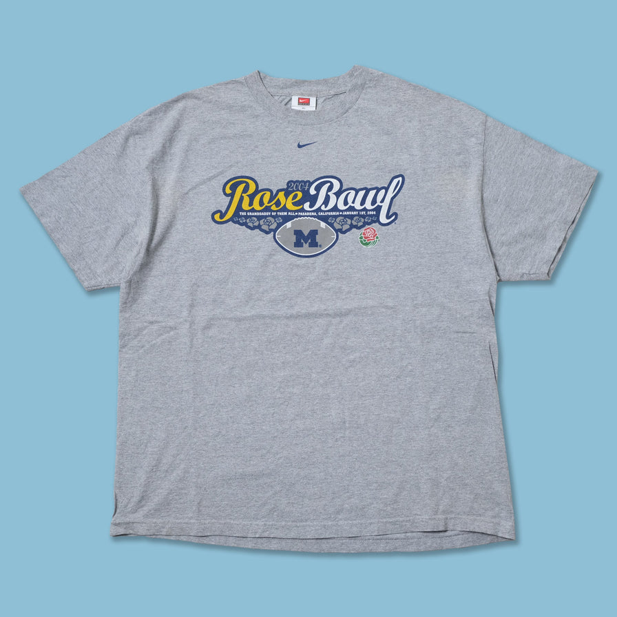 Vintage 2004 Nike Michigan Rosebowl T-Shirt XLarge
