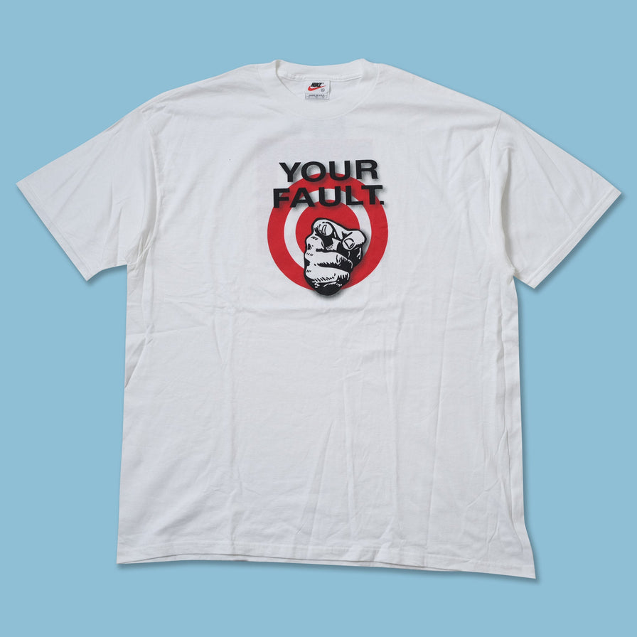 Vintage Nike Your Fault T-Shirt XLarge / XXL