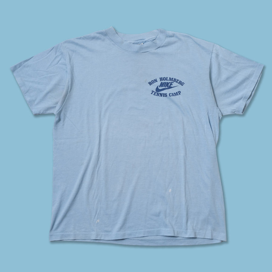 Vintage 70s Nike Tennis Camp T-Shirt Large