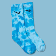 Nike Tie Dye Socks Blue