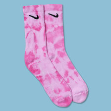 Nike Tie Dye Socks Pink