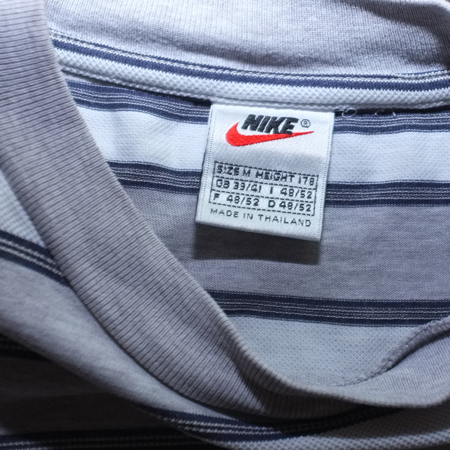 Vintage Nike Stripe T-Shirt Medium - Double Double Vintage