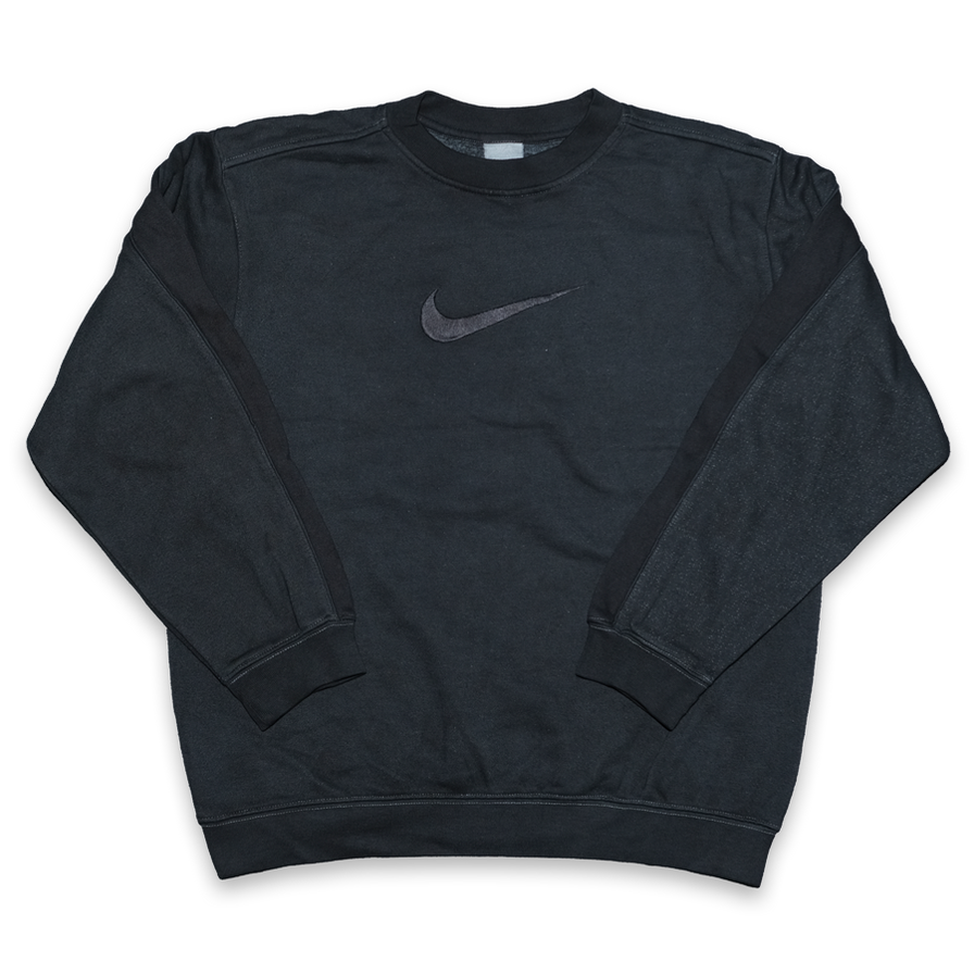 Vintage Women's Nike Swoosh Sweater Small - Double Double Vintage