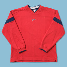 Vintage Nike V-Neck Sweater Small