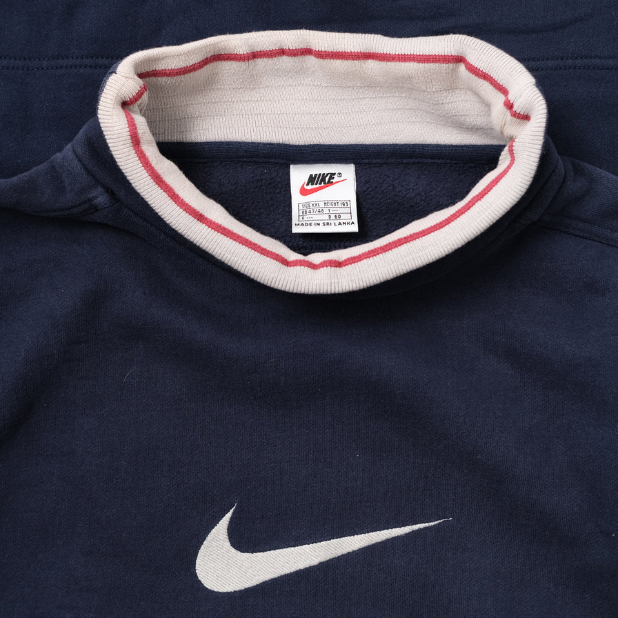 Vintage Nike Mock Neck Sweater XXL