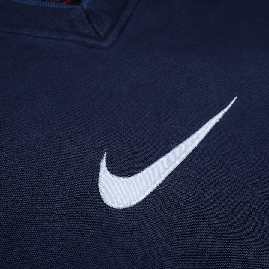Vintage Nike Swoosh Logo Sweatshirt Large - Double Double Vintage