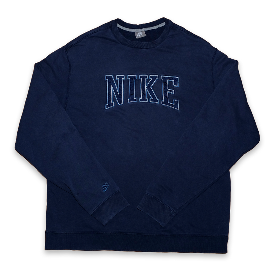 Vintage Nike Logo Sweatshirt XXLarge - Double Double Vintage