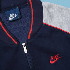 Vintage 80s Nike Zip Sweater Large