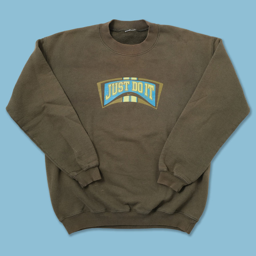 Vintage Nike Just Do It Sweater Medium