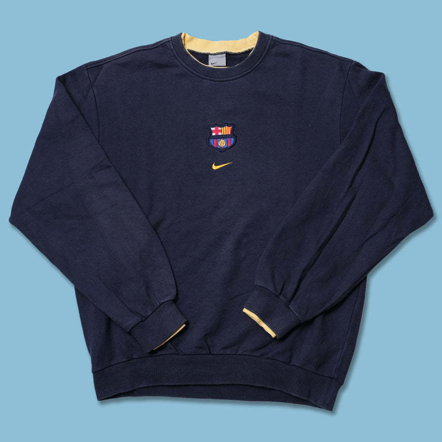 Vintage Nike FC Barcelona Sweater Medium