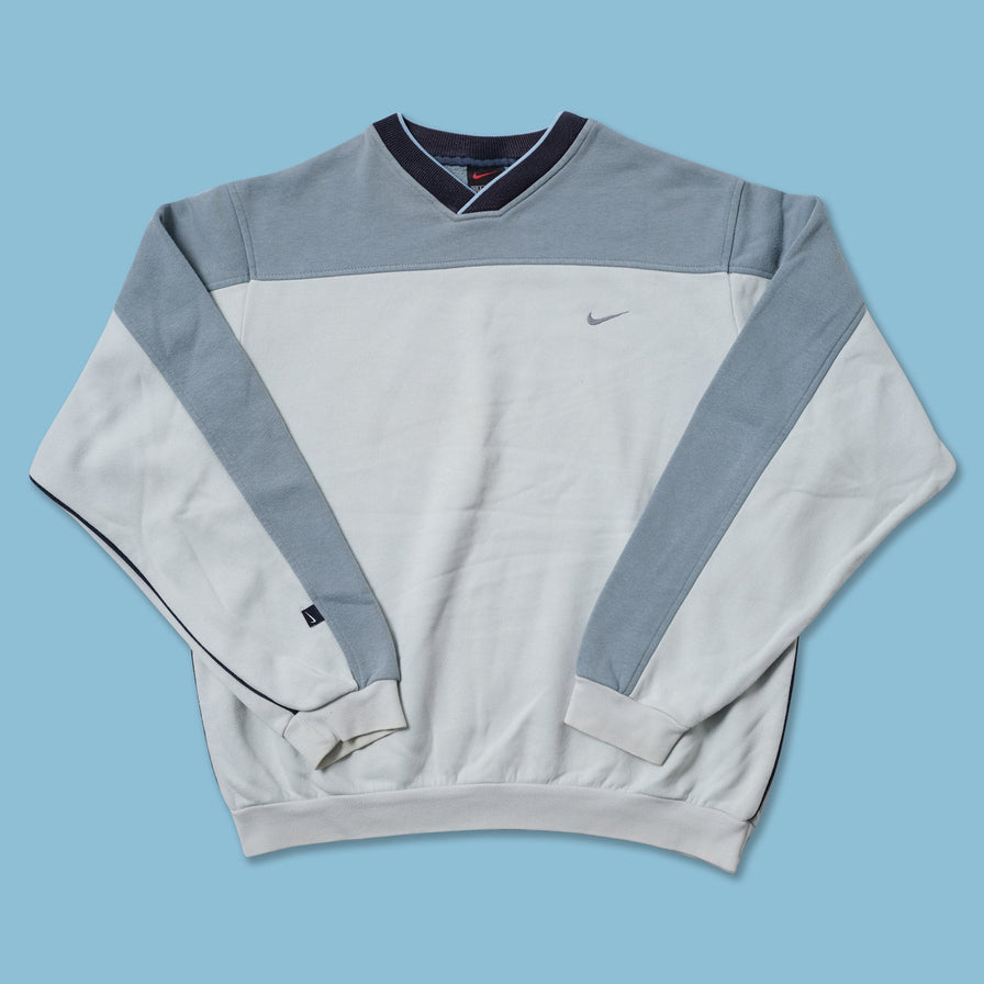 Vintage Nike V-Neck Sweater Small