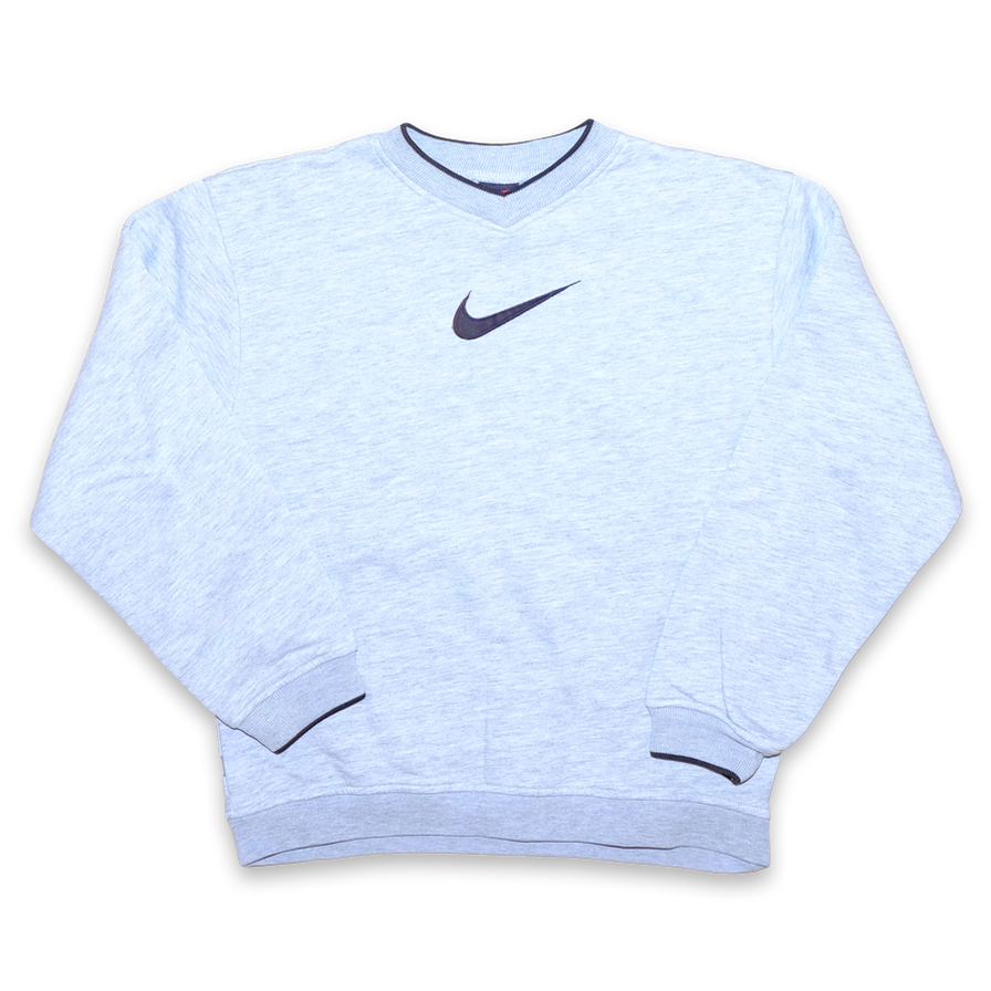 Vintage Nike Swoosh Logo Sweatshirt XSmall / Small - Double Double Vintage