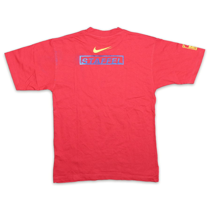 Vintage Nike Track and Field 1997 T-Shirt Small - Double Double Vintage