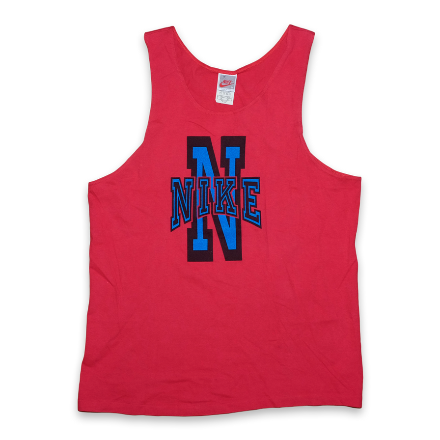 Rare Vintage Nike Tanktop Medium - Double Double Vintage