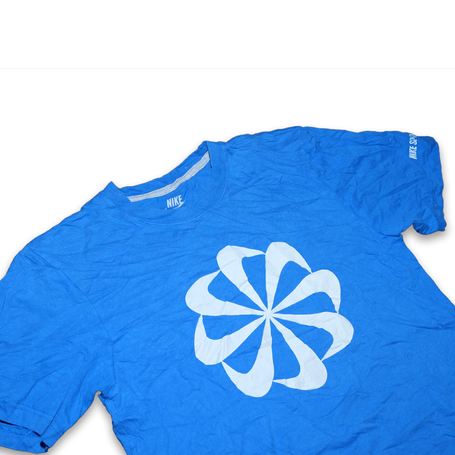 Nike Swoosh Circle T-Shirt Small - Double Double Vintage