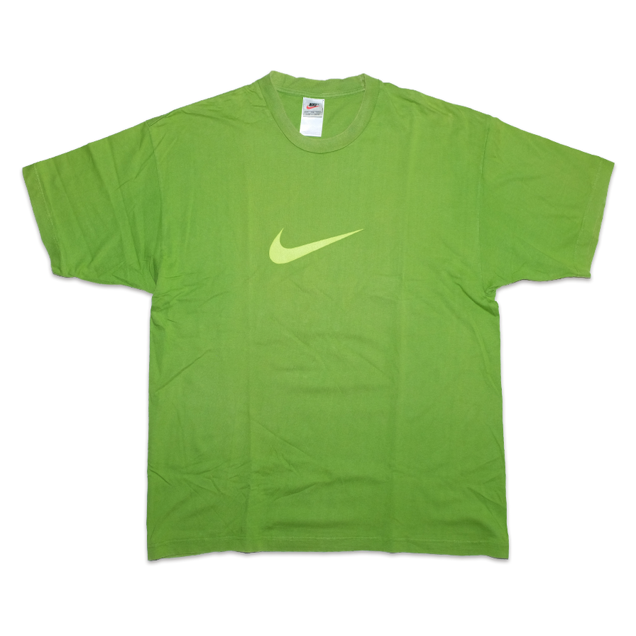 Vintage Nike Big Swoosh T-Shirt XXL - Double Double Vintage