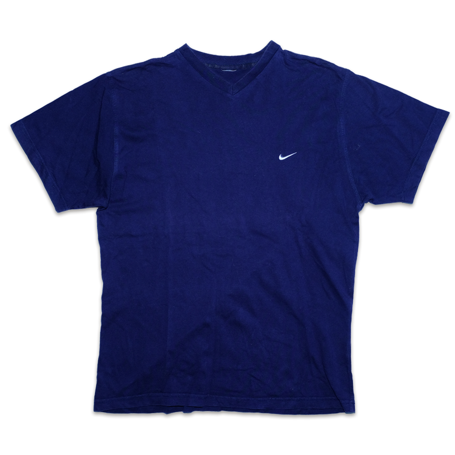 Vintage Nike V-Neck T-Shirt Large / XLarge - Double Double Vintage