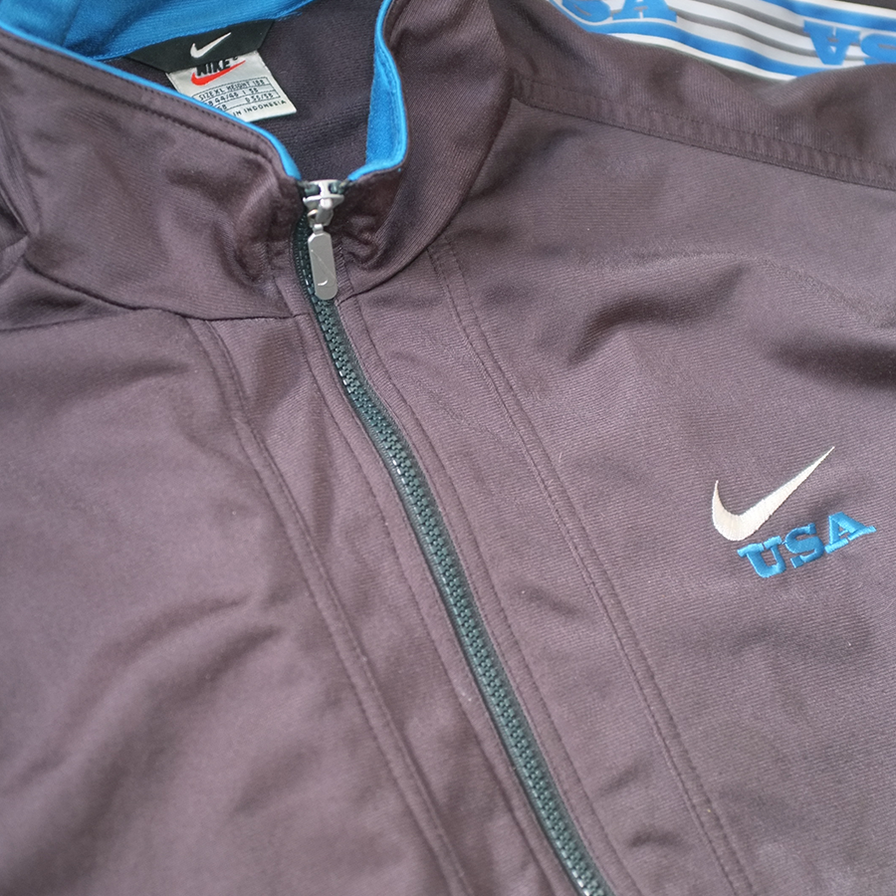 Nike USA Trackjacket XLarge - Double Double Vintage