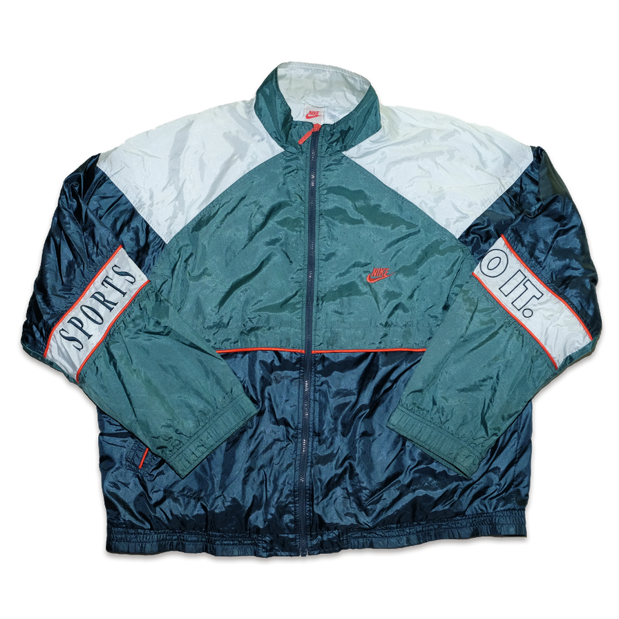 Vintage Nike Track Jacket XLarge / XXL - Double Double Vintage