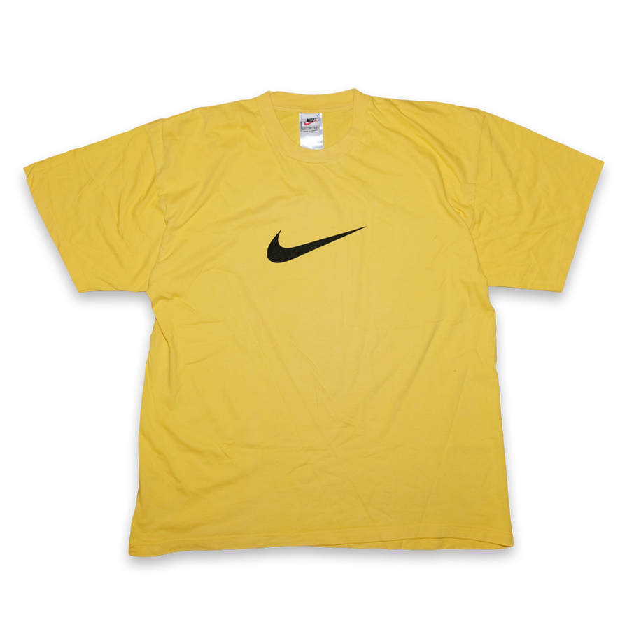 Nike Swoosh T-Shirt XXLarge - Double Double Vintage
