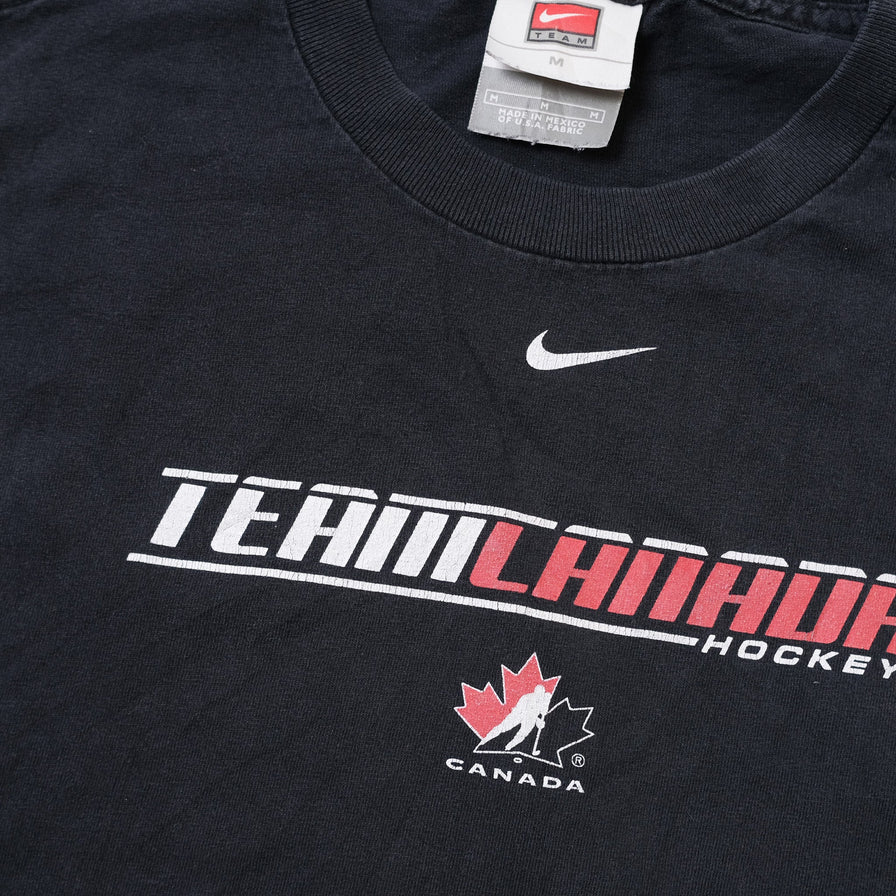 Vintage Nike Team Canada Hockey T-Shirt Medium
