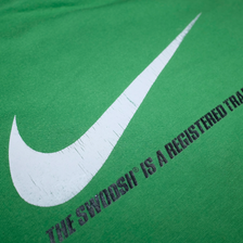 Vintage Nike Swoosh T-Shirt Medium / Large - Double Double Vintage