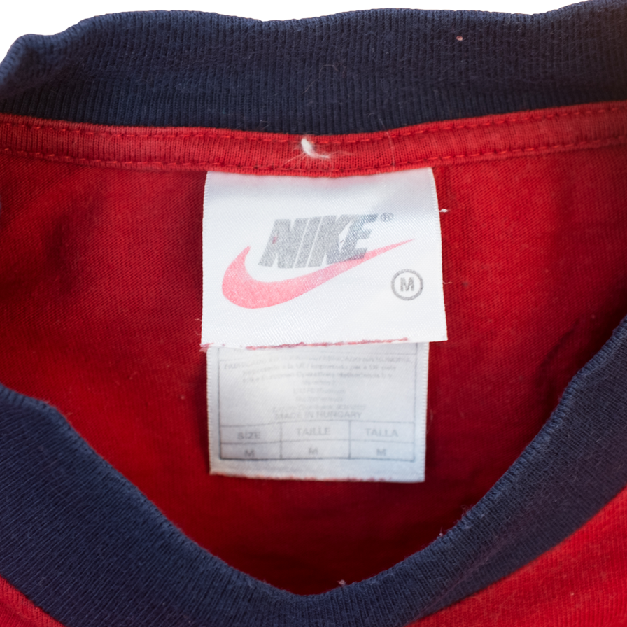 Vintage Nike Ringer T-Shirt Medium - Double Double Vintage