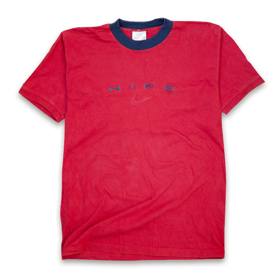 Vintage Nike Ringer T-Shirt Medium - Double Double Vintage