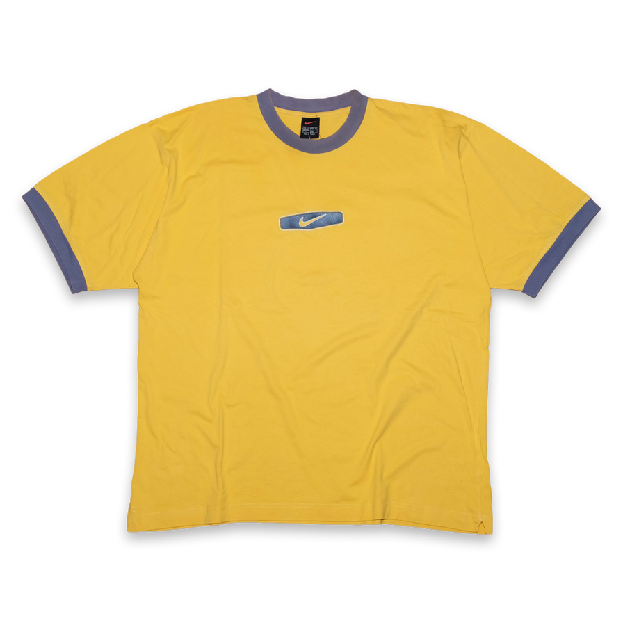 Vintage Nike Ringer T-Shirt XXL - Double Double Vintage