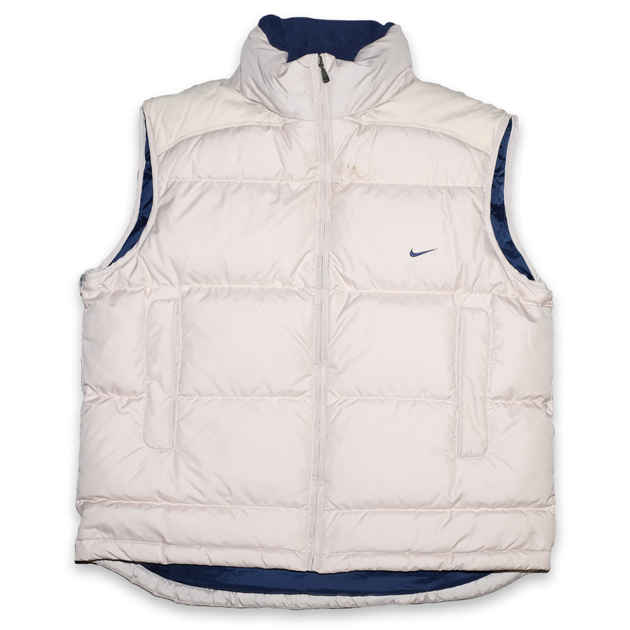 Vintage Nike Puffer Vest Large - Double Double Vintage