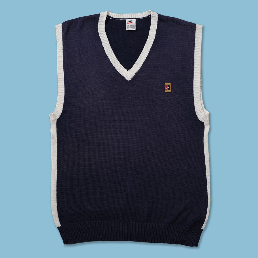 Vintage Nike Tennis Sweater Vest Large