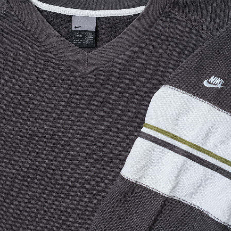 Vintage Nike V-Neck Sweater XL
