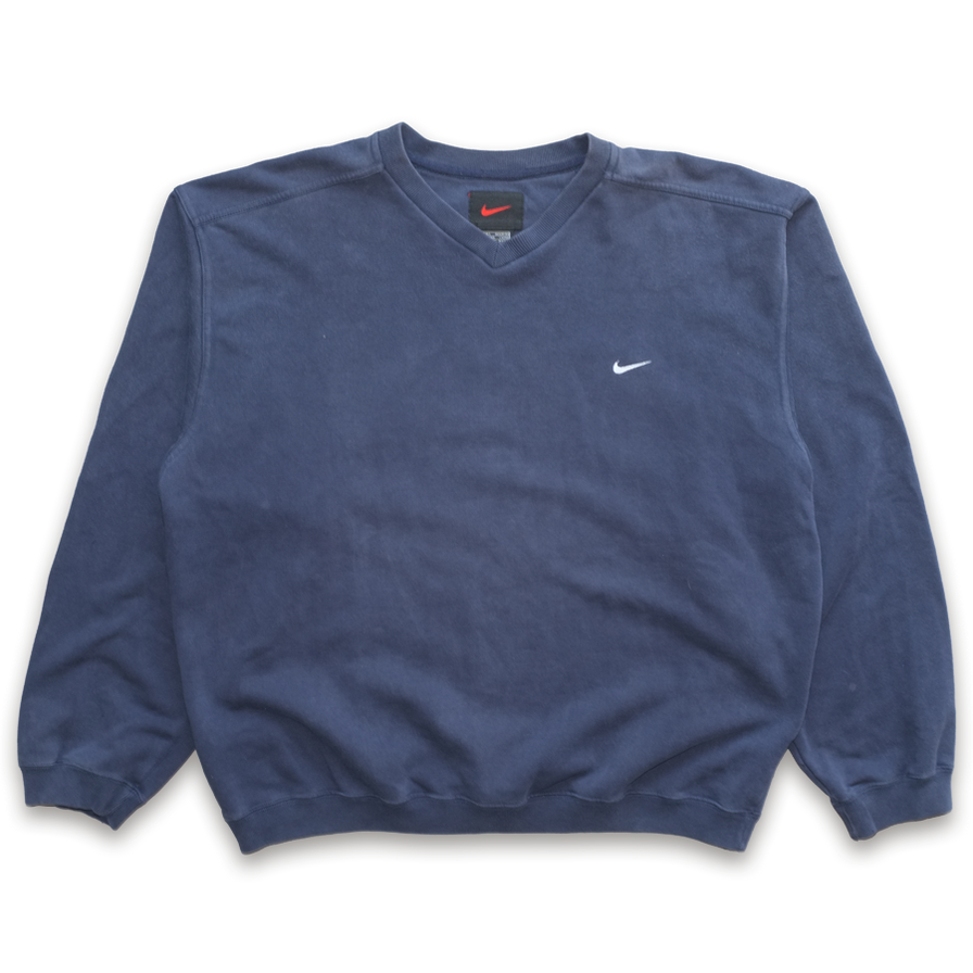 Nike Mini Swoosh Sweater Large - Double Double Vintage