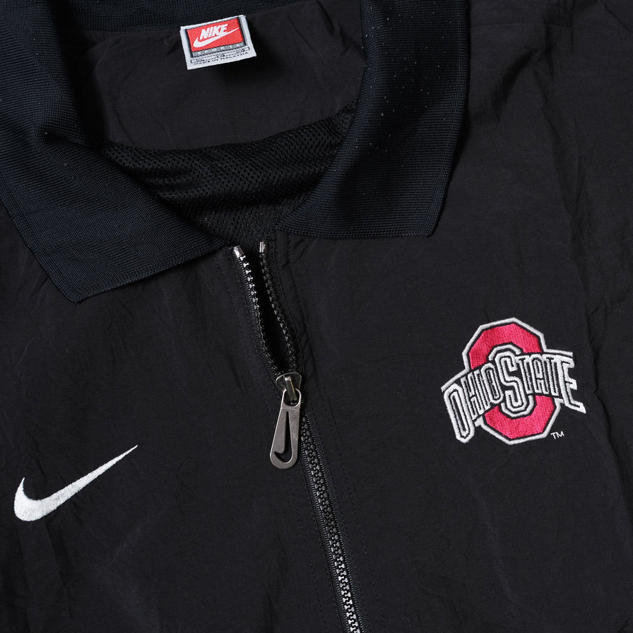 Vintage Nike Ohio State Buckeyes Q-Zip Windbreaker XLarge
